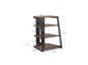 Стенд - 4 - рівневий EasyTV Stand , коричневий - зображення 6