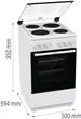 Плита электрическая GORENJE GE5A21WH - изображение 14