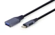 Кабель OTG Cablexpert A-USB3C-OTGAF-01 для пристроїв, AF - Type C, 0,15м - зображення 1