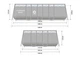 Каркасный бассейн прямоугольный 400x207x122 см ПВХ разноцветный 17в1 - изображение 7