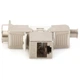 Модуль Keystone CAT 6A RJ45 STP компактний фосфориста бронза - зображення 6