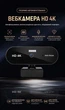 Вебкамера M5C 4K Ultra HD з автофокусом, вбудованим мікрофоном та USB Plug&Play Чорна - зображення 4