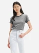 Футболка хлопковая женская Levi's 936464215 L Черная/Белая (1160268857) - изображение 1