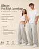 Штани Polo Ralph Lauren сірі широкі Baggy — унісекс оверсайз штани Поло Ральф Лорен, розмір S - зображення 2
