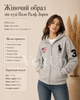 Толстовка Polo Ralph Lauren серый унисекс - на замке с капюшоном, карманами, нашивкой USA и номером 3 на рукаве размер L - изображение 5