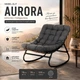 Кресло качели Mebel Elit AURORA мягкое садовое для дачи сада улицы террасы уличное - изображение 1