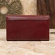 Ключница Tony Perotti натуральная кожа Italico 2533 rosso (bg904fash71) Красная - изображение 4