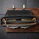 Мужской портфель из натуральной кожи Italico 9276G-35 Черный 35x27x8 см TONY PEROTTI (2000003480777) - изображение 2
