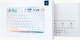 Klawiatura bezprzewodowa Dux Ducis CK Series Bluetooth Transparent (6934913023198) - obraz 5