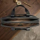 Мужской портфель из натуральной кожи Italico 7044-40 nero Черный 40x30x9 см TONY PEROTTI 000348305 - изображение 5