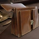Мужской деловой портфель Italico 8013/42 Коньячный 42x30,5x11 см TONY PEROTTI 000348300 - изображение 7
