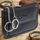 Ключница Tony Perotti из натуральной кожи Cortina 5060 nero (bg901fash46) Черная - изображение 4