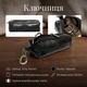 Ключница на молнии Tony Perotti из натуральной кожи Italico 109 (bg904fash57) Черная - изображение 3