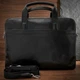 Мужской портфель из натуральной кожи Italico 6031G-38 Черный 38x29x9 см TONY PEROTTI 000348298 - изображение 5