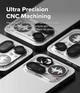 Защитное стекло на камеру Ringke Camera Lens Frame Glass 2-pack для Nothing Phone (4a) Pro Black (CLF1G1291) - изображение 9