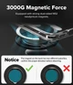 Магнитный держатель Ringke Dual Magnetic Smart Holder Black (RG121501RS) - изображение 14