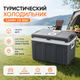 Туристичний холодильник Camry CR 8061 40 л з термоелектричним охолодженням Пельтьє, функцією підігріву, живленням 12 В і 220–240 В, теплоізоляцією C5H10 та міцним корпусом - зображення 2