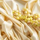 Тканина трикотаж SILKY 160 г/м2 ширина 175 см преміальна блискуча тканина для легінсів і топів бісквіт - зображення 4