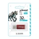 Флешка USB 32GB USB 2.0 пластиковая красная с крышкой - изображение 2