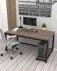 Компьютерный стол в стиле лофт EcoLoft Аскольд DSP-1504-8 Дуб Ливорно - изображение 1