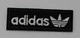 Термоаплікація Adidas 5см х 1,5 см - зображення 2