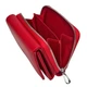 Гаманець жіночий натуральна шкіра Genuine Leather червоний G623 red - изображение 5