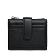 Шкіряний гаманець Genuine Leather чорний G3008 black - изображение 1