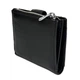 Шкіряний гаманець Genuine Leather чорний G3008 black - изображение 2