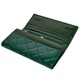 Гаманець натуральна шкіра Genuine Leather зелений 524288 green - изображение 2