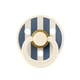 Соска пустушка Bibs Studio Colour 0-6 міс block-Ivory/Steel blue - изображение 1