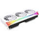 Видеокарта XFX Mercury AMD Radeon RX 9070XT OC White Magnetic Air Edition with RGB (RX-97TMARGW9) - изображение 4