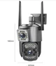 Камера 4G с двумя линзами SC03 V380Pro 4MP поворотная IP камера видеонаблюдения с SIM-картой, ночным видением, датчиком движения - изображение 2