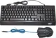 Клавіатура провідна + миша LED GAMING KEYBOARD M 710 для ПК та ноутбука, чорна - зображення 3