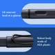 Ручка чорнильна LAMY safari EF steel black синє чорнило (4042062) - изображение 6