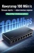 Коммутатор сетевой UGREEN 8-портовый Gigabit Ethernet Switch в алюминиевом корпусе Black (CM632) - изображение 2