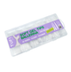 Геловые типсы TUFI profi Half Cover Soft Gel Tips Балерина прозрачные 240 шт - изображение 2