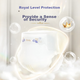 Підгузки Q-MO Royal Ultra-Soft S (4-8 кг), 32 шт - зображення 2