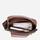 Сумка кросс-боди мужская кожаная Vintage Коричневая (leather-20414) - изображение 5
