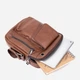 Сумка кросс-боди мужская кожаная Vintage Коричневая (leather-20414) - изображение 6
