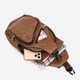 Сумка слинг через плечо мужская Vintage leather-20573 Рыжяя - изображение 5