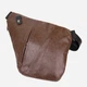Сумка слинг через плечо мужская Vintage leather-20566 Коричневая - изображение 4