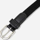 Ремень женский тканевый Vintage leather-20544 90 см Черный - изображение 5