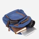 Рюкзак мужской тканевый 8 л вмещает формат А4 Vintage leather-20602 Синий - изображение 7