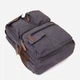 Рюкзак мужской тканевый 18 л Vintage leather-20617 Серый - изображение 4