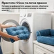 Диван-лежак для собак Inspire TMPB013 70 x 50 x 15 см Blue (TMPB013-blue) - изображение 6