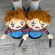 Текстильні закриті капці-обіймашки Chucky 3D «Good Guys» — пухнасті домашні напівчоботи в стилі фільмів жахів 35 - зображення 3