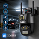 IP Wifi Камера відеоспостереження з 8× оптичним зумом, 12Мп, додаток Yoosee - зображення 5