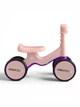 Детский толокар беговел музыкальный Xinbaodi Baby Go 169 возраст от 1 года Pink-Violet - изображение 3