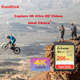 Карта пам'яті SanDisk SD 256 ГБ, 4K V30 U3 C10, карта пам'яті для камери, швидкість читання 180 МБ/с, швидкість запису 130 МБ/с, високошвидкісна серійна зйомка, бездзеркальна/дзеркальна камера - зображення 5
