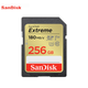 Карта пам'яті SanDisk SD 256 ГБ, 4K V30 U3 C10, карта пам'яті для камери, швидкість читання 180 МБ/с, швидкість запису 130 МБ/с, високошвидкісна серійна зйомка, бездзеркальна/дзеркальна камера - зображення 8